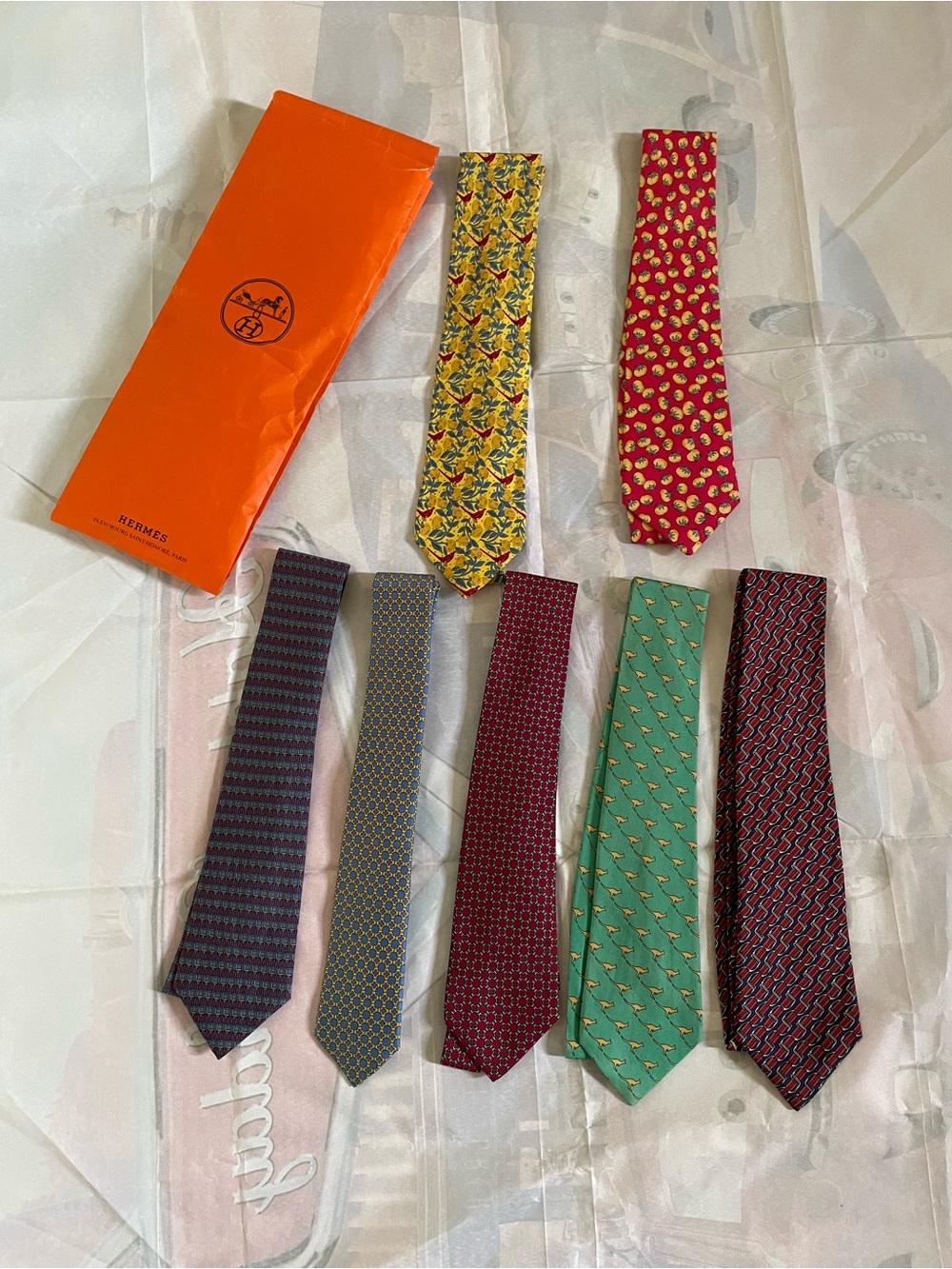 Hermes men neckties